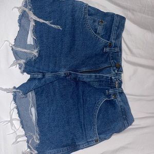 Wrangler jean shorts